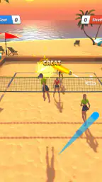 Beach Volley Clash screenshot