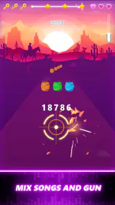 Beat Shoot 3D:EDM Music Game screenshot