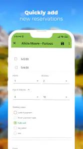 BedBooking Booking Calendar screenshot