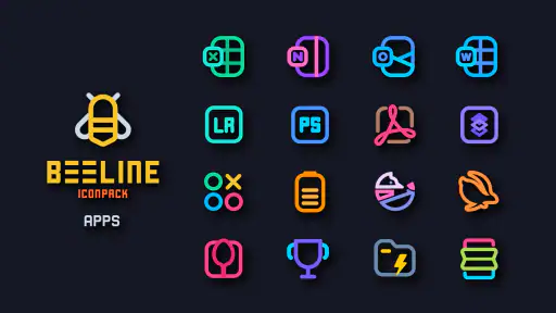 BeeLine Icon Pack screenshot