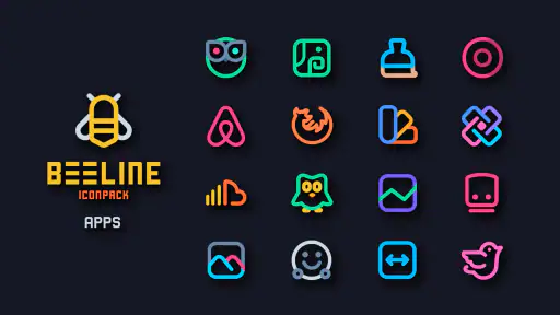 BeeLine Icon Pack screenshot