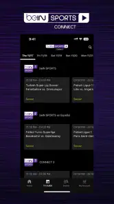 beIN SPORTS CONNECT screenshot