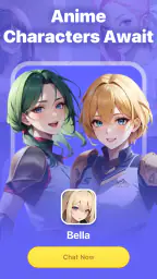 Bella: Anime Characters Chat screenshot