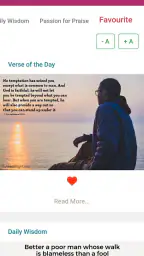 Bible NIV - Audio Bible App screenshot