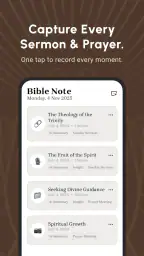 Bible Note Taker & Recorder screenshot