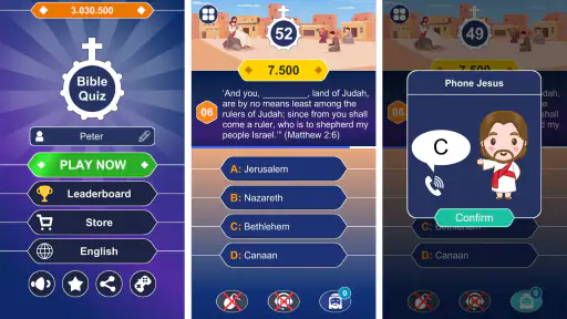 Bible Trivia: Jesus Quiz Games screenshot