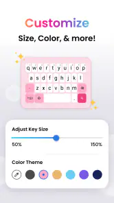 Big Keyboard: Easy Homescreen screenshot