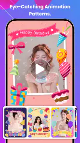 Birthday Video Maker With Song screenshot