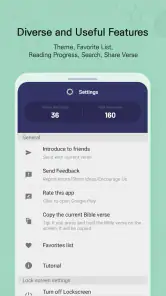 BitBible ENG -Lockscreen+Alarm screenshot