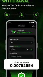 BitCloudFarm Miner, BTC Mining screenshot