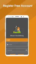 Bitcoin Cloud Mining screenshot