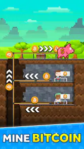 Bitcoin Miner Idle Tycoon Game screenshot