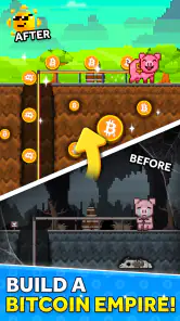 Bitcoin Miner Idle Tycoon Game screenshot