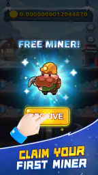 Bitcoin Miner -Frozen Treasure screenshot