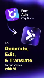 Blink Captions by Vozo AI screenshot