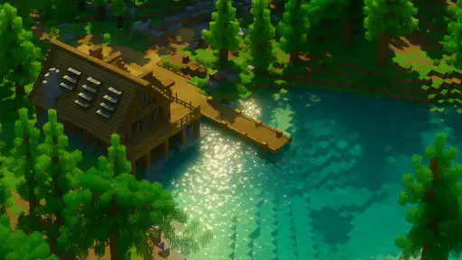 Block Land 3D: Craft & Build screenshot