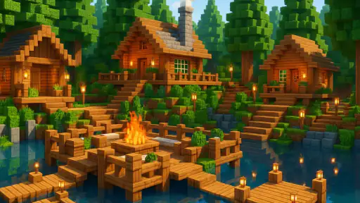 Block Land 3D: Craft & Build screenshot