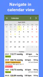 Blood Pressure Tracker screenshot