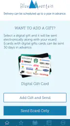 Blue Mountain Ecards screenshot