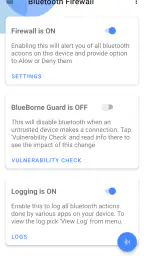 Bluetooth Firewall Lifetime screenshot