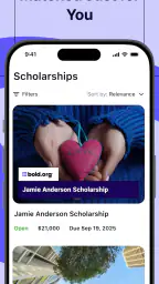 Bold.org: Scholarships screenshot
