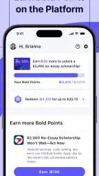 Bold.org: Scholarships screenshot