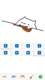 Bongo Cat: Musical Instruments screenshot