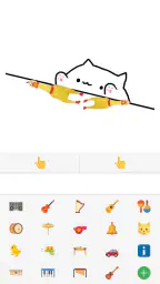 Bongo Cat: Musical Instruments screenshot