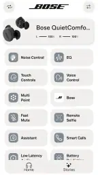 Bose QC Earbuds screenshot