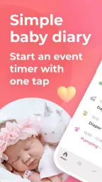Breastfeeding tracker Pump log screenshot
