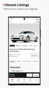 Bring a Trailer Auctions screenshot