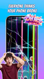 Broken Screen Prank & Sound screenshot