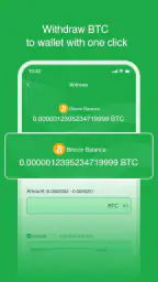 BtcCoin-Cloud Miner Mining screenshot