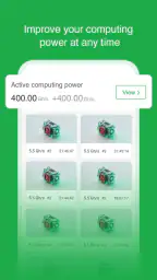 BtcCoin-Cloud Miner Mining screenshot