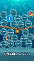 Bubble Associations: Word Game screenshot