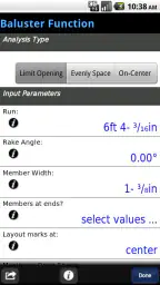 BuildCalc screenshot