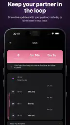 Bump Pulse: Contraction Timer screenshot