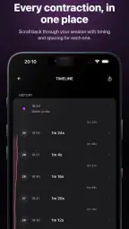 Bump Pulse: Contraction Timer screenshot