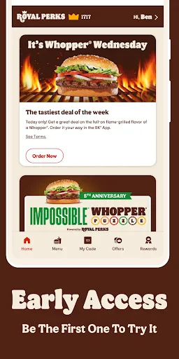 BURGER KING® App screenshot