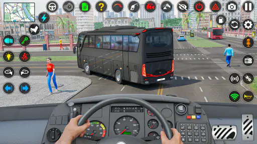 Bus Simulator : 3D Bus Games screenshot