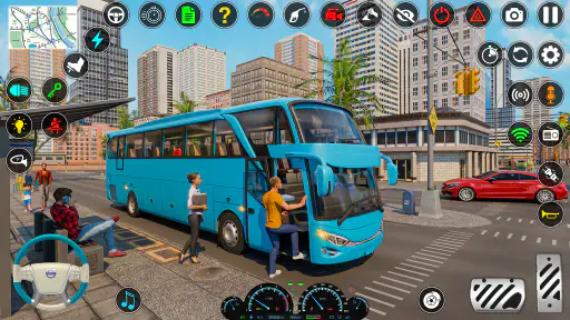 Bus Simulator : 3D Bus Games screenshot
