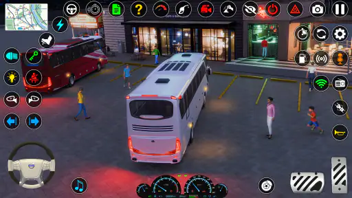 Bus Simulator : 3D Bus Games screenshot