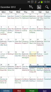 Business Calendar Pro screenshot