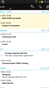 Business Calendar Pro screenshot