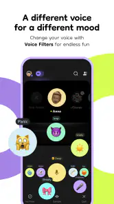 buz - voice connects screenshot
