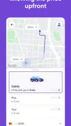 Cabify screenshot