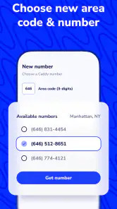 Caddy - Second Phone Number screenshot