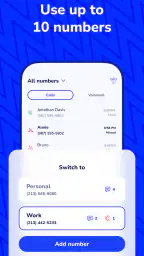 Caddy - Second Phone Number screenshot