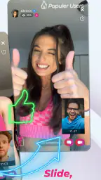 Cafe - Live video chat screenshot