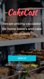 CakeCost screenshot